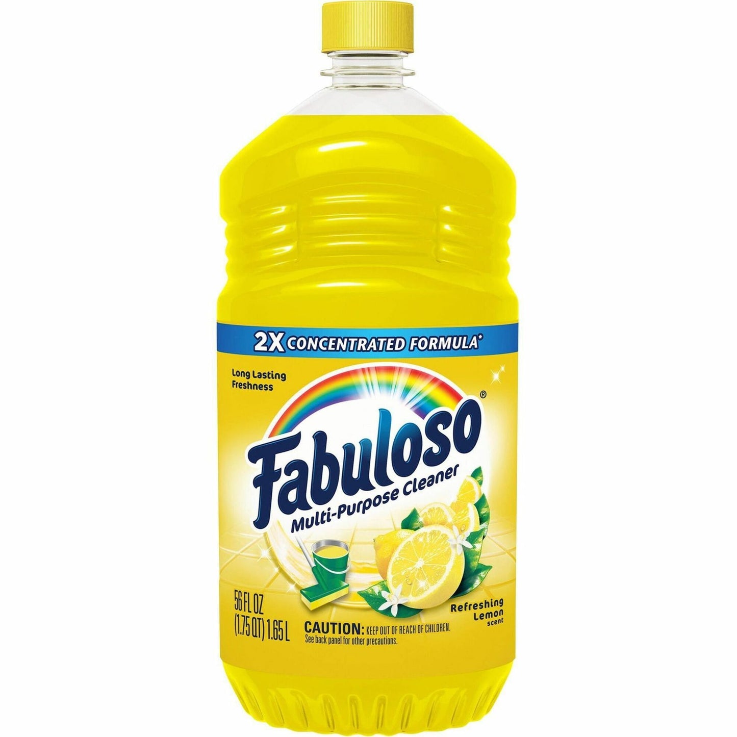 Fabuloso Multi-Purpose Cleaner, 56 fl oz (1.8 quart), Lemon Scent (CPCMX06157A)