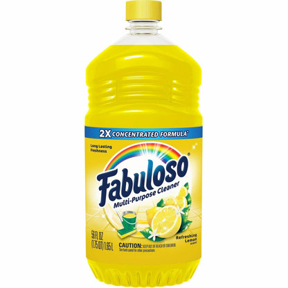 Fabuloso Multi-Purpose Cleaner, 56 fl oz (1.8 quart), Lemon Scent (CPCMX06157A)