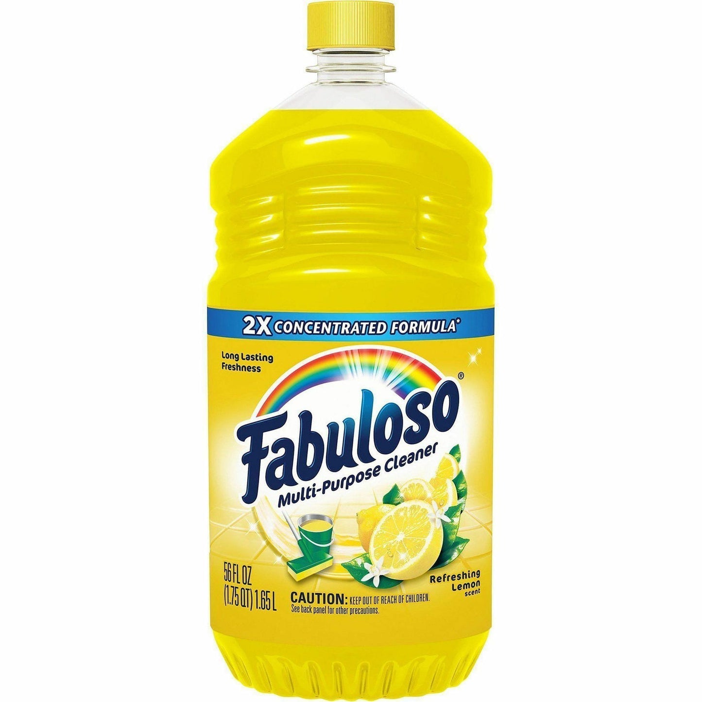 Fabuloso Multi-Purpose Cleaner, 56 fl oz (1.8 quart), Lemon Scent (CPCMX06157A)