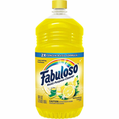 Fabuloso Multi-Purpose Cleaner, 56 fl oz (1.8 quart), Lemon Scent (CPCMX06157A)