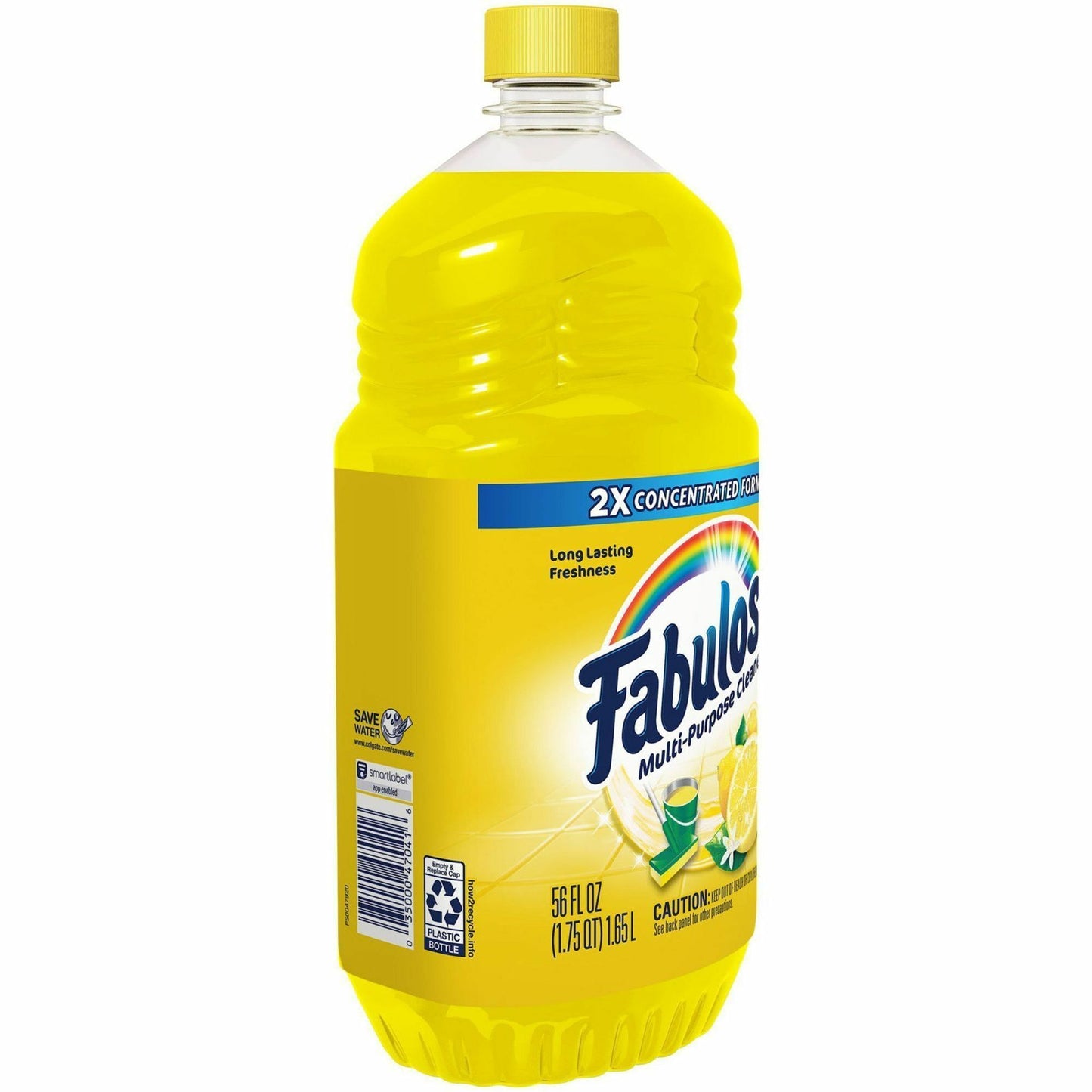 Fabuloso Multi-Purpose Cleaner, 56 fl oz (1.8 quart), Lemon Scent (CPCMX06157A)