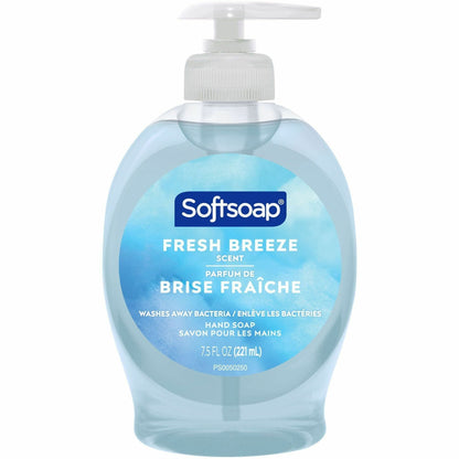 Softsoap Fresh Breeze Hand Soap, Fresh Breeze Scent, 7.50 fl oz, Pump Bottle Dispenser (CPCUS04964A)