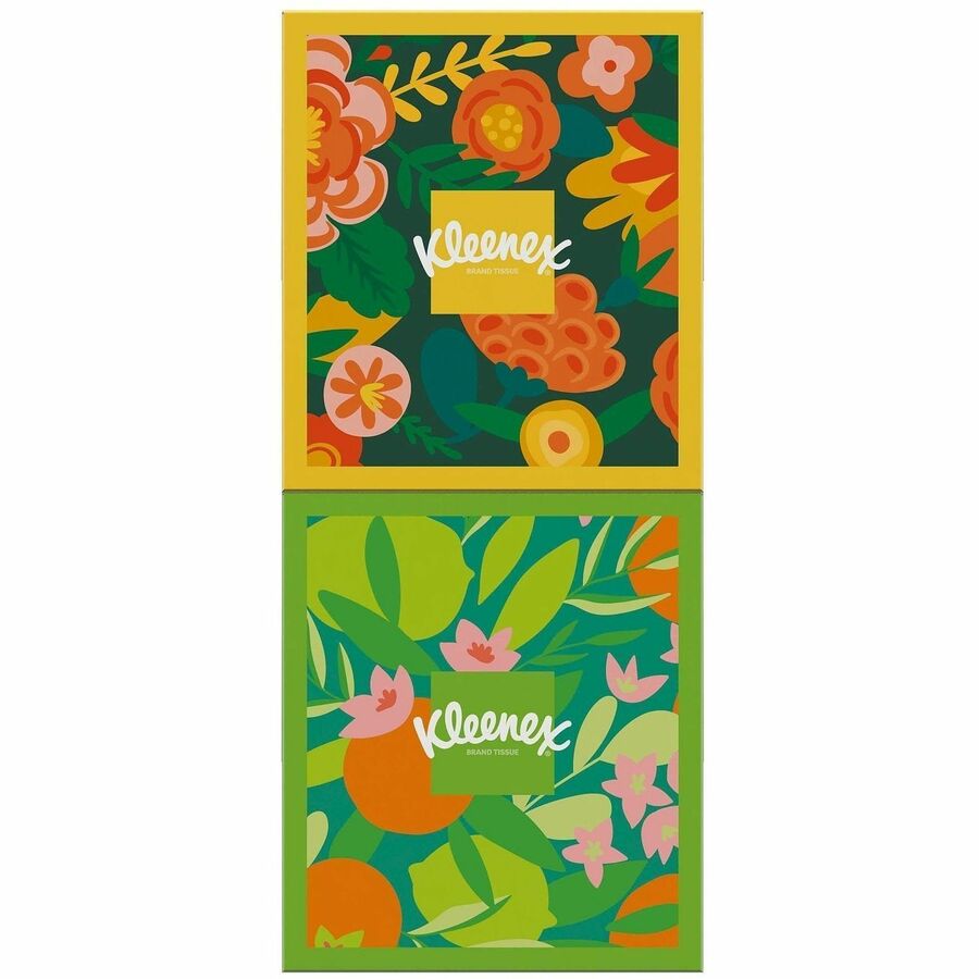 Kleenex Ultra Soft Tissues, 3 Ply, WhiteBox, 60/Box, 4/Pack (KCC54308)