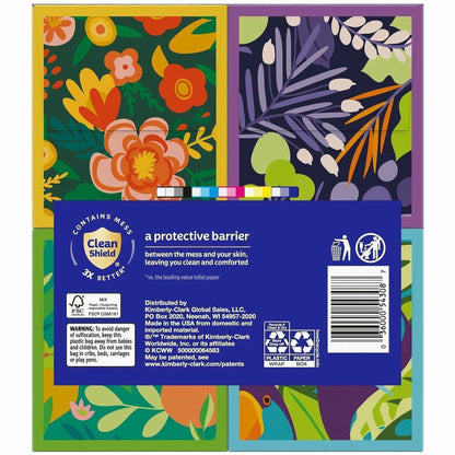 Kleenex Ultra Soft Tissues, 3 Ply, WhiteBox, 60/Box, 4/Pack (KCC54308)