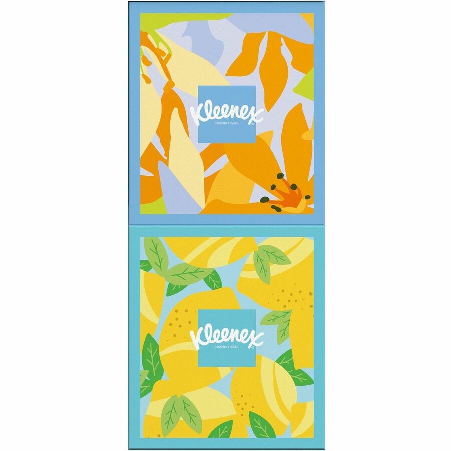 Kleenex Soothing Lotion Tissues, 3 Ply, WhiteBox, 60/Box, 4/Pack (KCC54289)