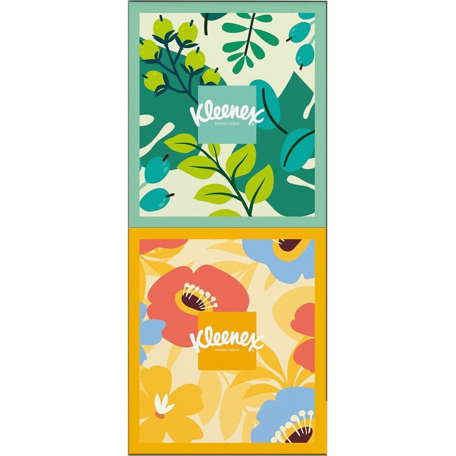 Kleenex Soothing Lotion Tissues, 3 Ply, WhiteBox, 60/Box, 4/Pack (KCC54289)