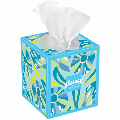 Kleenex Anti-viral Facial Tissue, 3 Ply, 55/Box  (KCC54505)