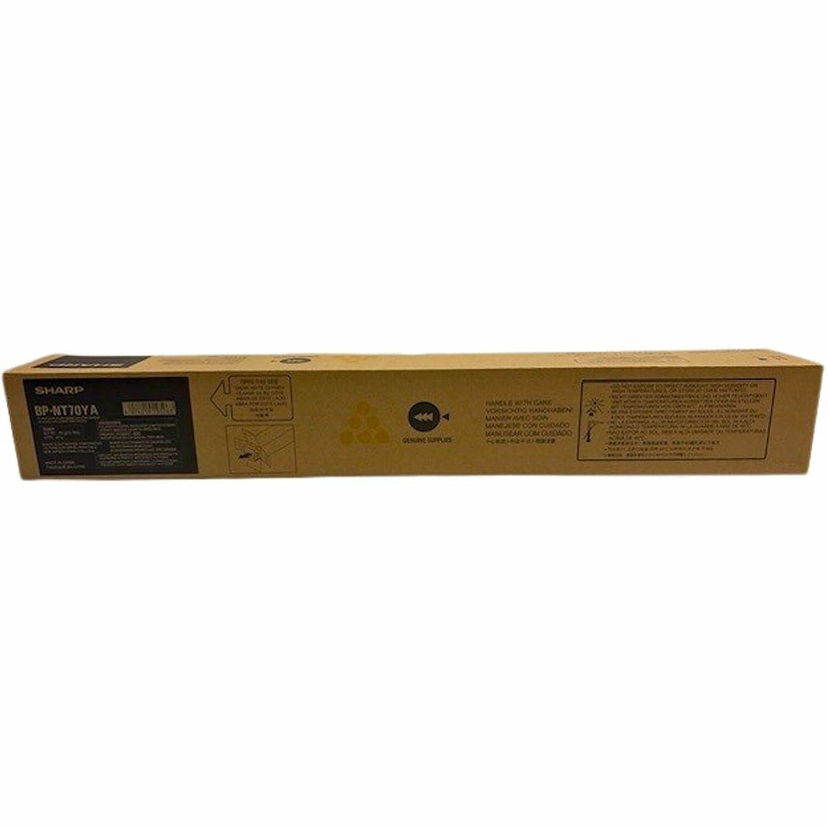 Sharp Original Laser Toner Cartridge, Yellow, 24000 Pages (SHRBPNT70YA)
