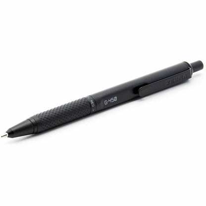 zebra-pen-g-450-gel-retractable-0-7mm-black-2pk-medium-pen-point-refillable-retractable-black-brass-barrel-2-pack-zeb49512_3
