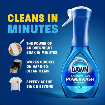 Dawn Platinum Powerwash Dish Spray, 16 fl oz, Fresh Scent (PGC52364)