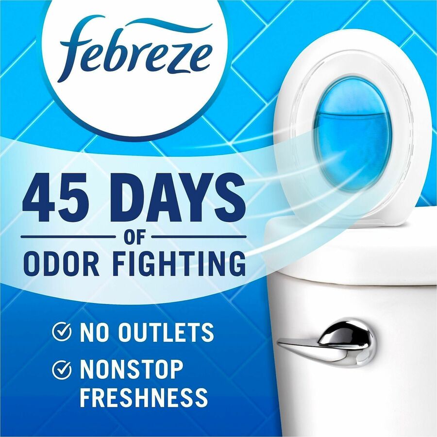 Febreze Small Spaces Disposable Air Fresheners, Liquid, 0.5 fl oz, Gain Original, 2/Pack (PGC55286)