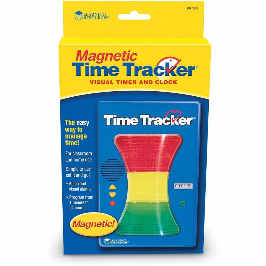 Learning Resources Magnetic Time Tracker, Learning Toy, 3-12 Year (LRNLER6968)
