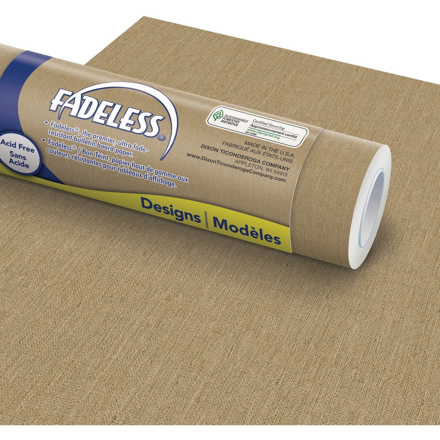 pacon-bulletin-board-paper-rolls-48-width-x-50-ftlength-50-lb-basis-weight-1-roll-natural-burlap-num-pacp0057395_1