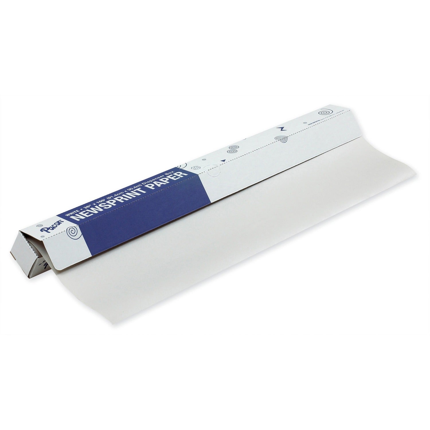 pacon-newsprint-paper-roll-art-36-width-x-100-ftlength-1-roll-white-num-pacp0066401_1