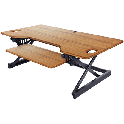 rocelco-dadrt-46-sit-stand-desk-riser-desktop-teak-num-rclrdadrt46_1