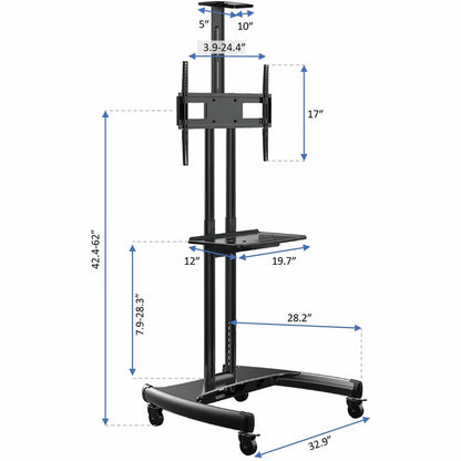 rocelco-r-vstc-display-cart-100-lb-capacity-rclrvstc_4