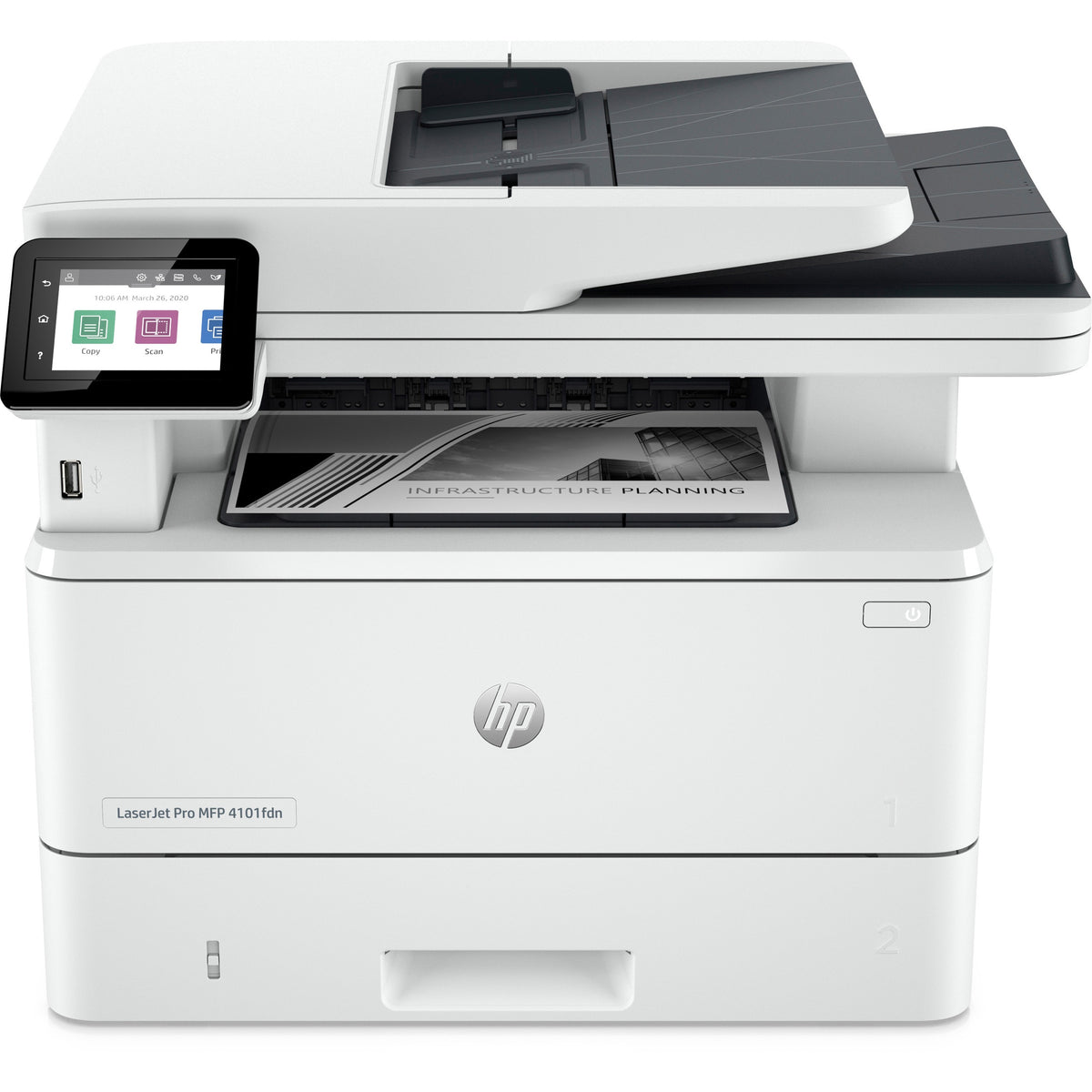 HP LaserJet Pro 4101fdne Laser Multifunction Printer (HEW2Z618E)