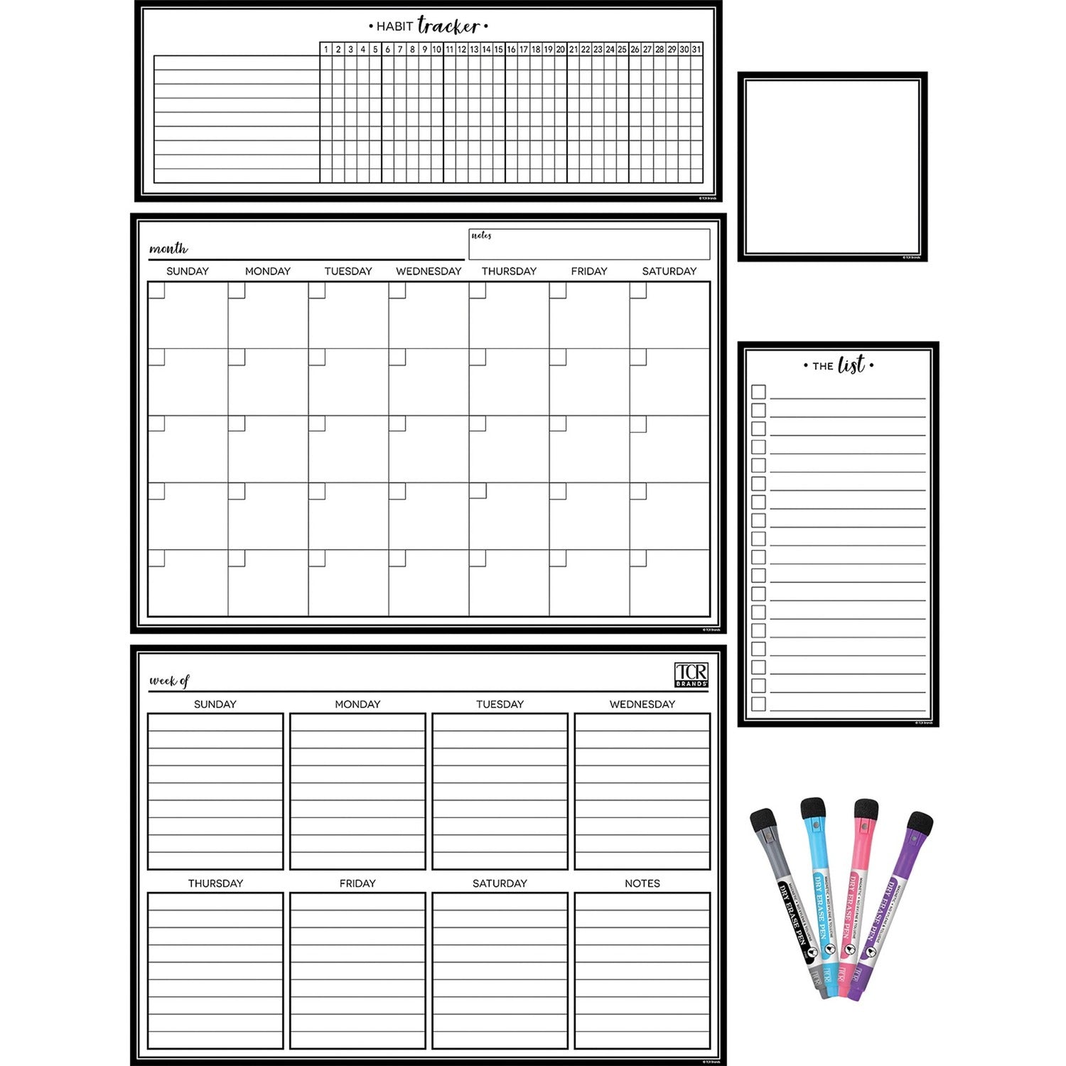 teacher-created-resources-black-white-dry-erase-magnetic-calendar-set-black-num-tcr77407_1