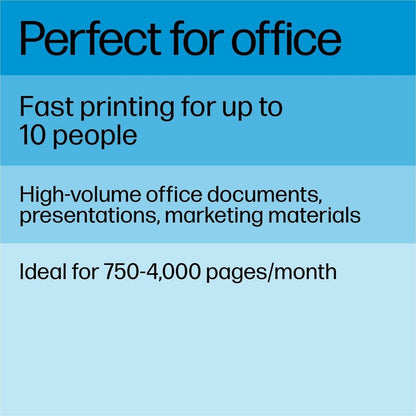 HP LaserJet Pro 4001dwe Desktop Wireless Laser Printer (HEW2Z601E)