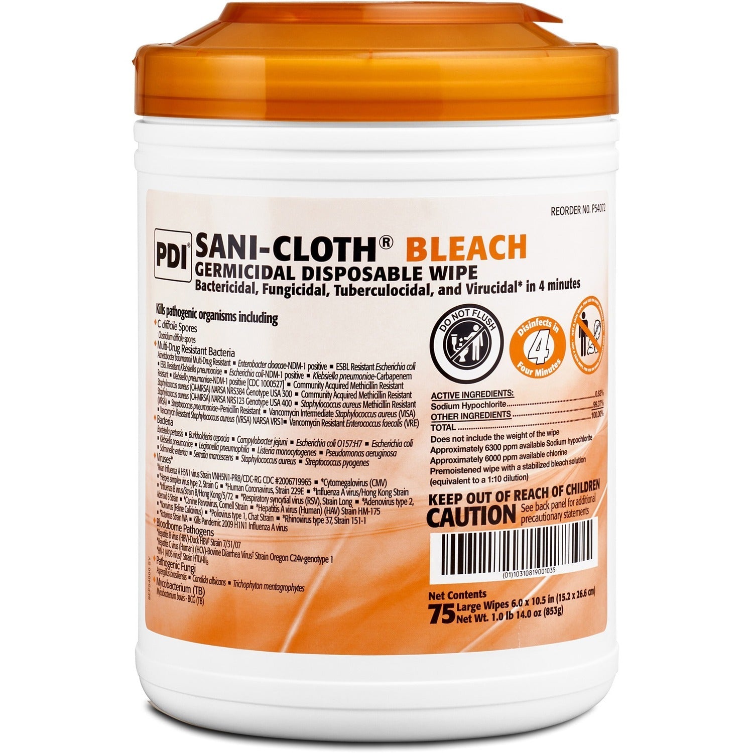 pdi-healthcare-sani-cloth-bleach-germicidal-wipes-ready-to-use-wipe6-x-10-50-num-pdip54072_1