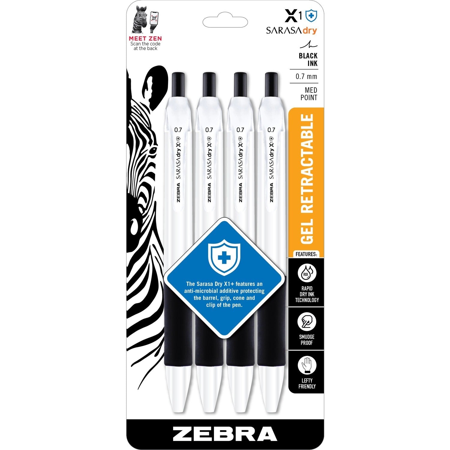 zebra-sarasa-dry-x1-gel-pen-medium-pen-point-0-7-mm-pen-point-size-retractable-black-gel-based-num-zeb41514_1