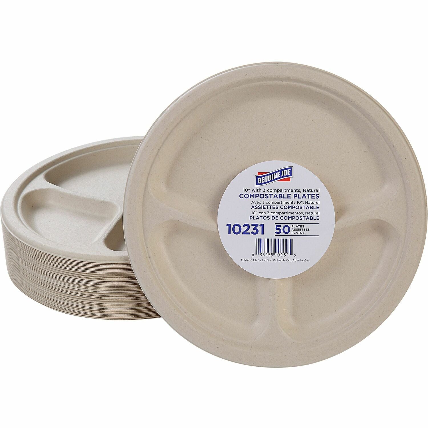genuine-joe-3-compartment-disposable-plates-breakroom-num-gjo10231_1