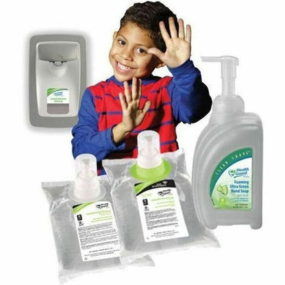 Health Guard Foaming Ultra Green Hand Soap, 1 quart, 6/Carton (KUT14878)