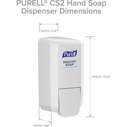 PURELL CS2 Push-Style Hand Soap Dispenser, 1.06 quart (GOJ413106)