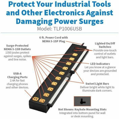 tripp-lite-by-eaton-protect-it-tlp1006usb-10-outlets-surge-suppressor-protector-10-x-nema-5-15r-1350-j-120-v-ac-input-usb-6-ft-trptlp1006usb_2