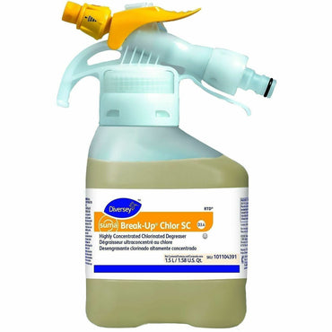 Suma Break-Up Chlor SC D3.4, 50.7 fl oz, Chlorine Scent, 2/Pack (DVO101104391)