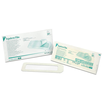 3M™ Tegaderm™ Transparent Film Dressing 4 X 10 Inch Frame Style Delivery Rectangle Sterile (124293_CS)