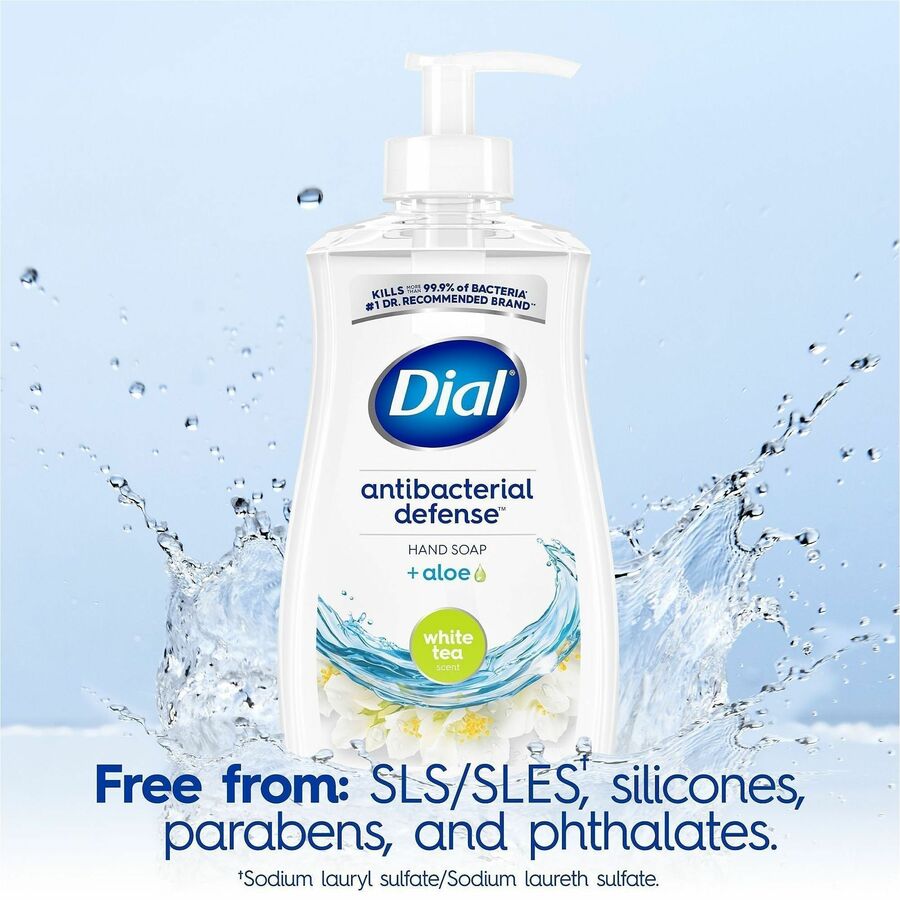 Dial White Tea Antibacterial Hand Soap, White Tea Scent, 11 fl oz (DIA20940EA)