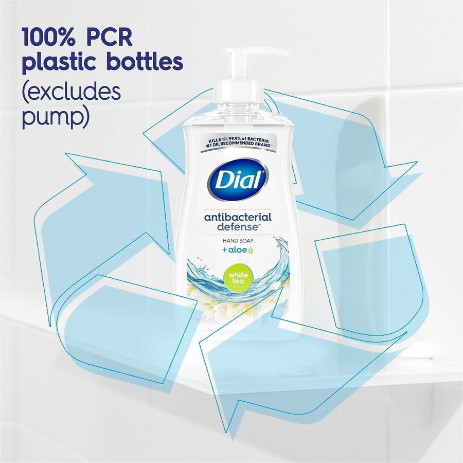 Dial White Tea Antibacterial Hand Soap, White Tea Scent, 11 fl oz (DIA20940EA)