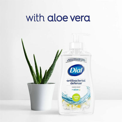 Dial White Tea Antibacterial Hand Soap, White Tea Scent, 11 fl oz (DIA20940EA)