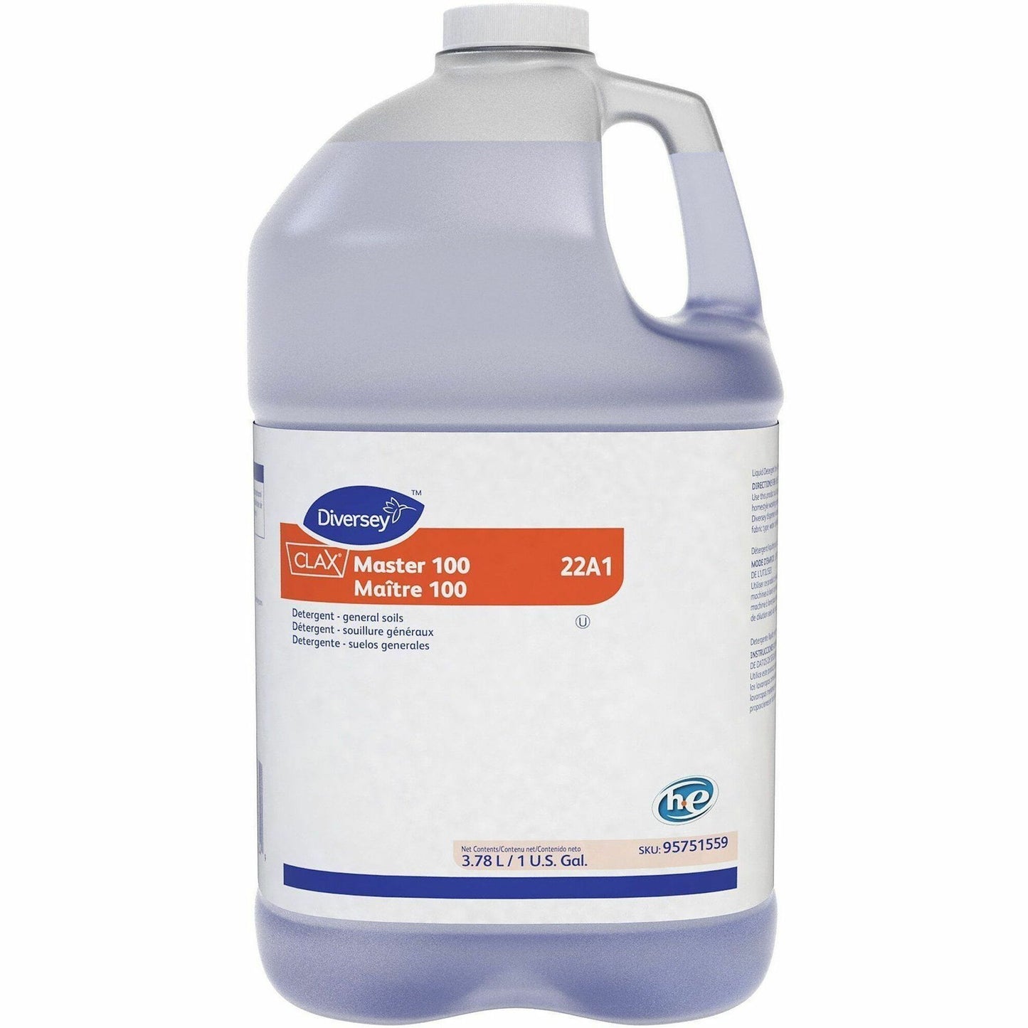 Diversey Clax Master 100 22A1, 125.1 fl oz (3.9 quart) (DVO95751559EA)