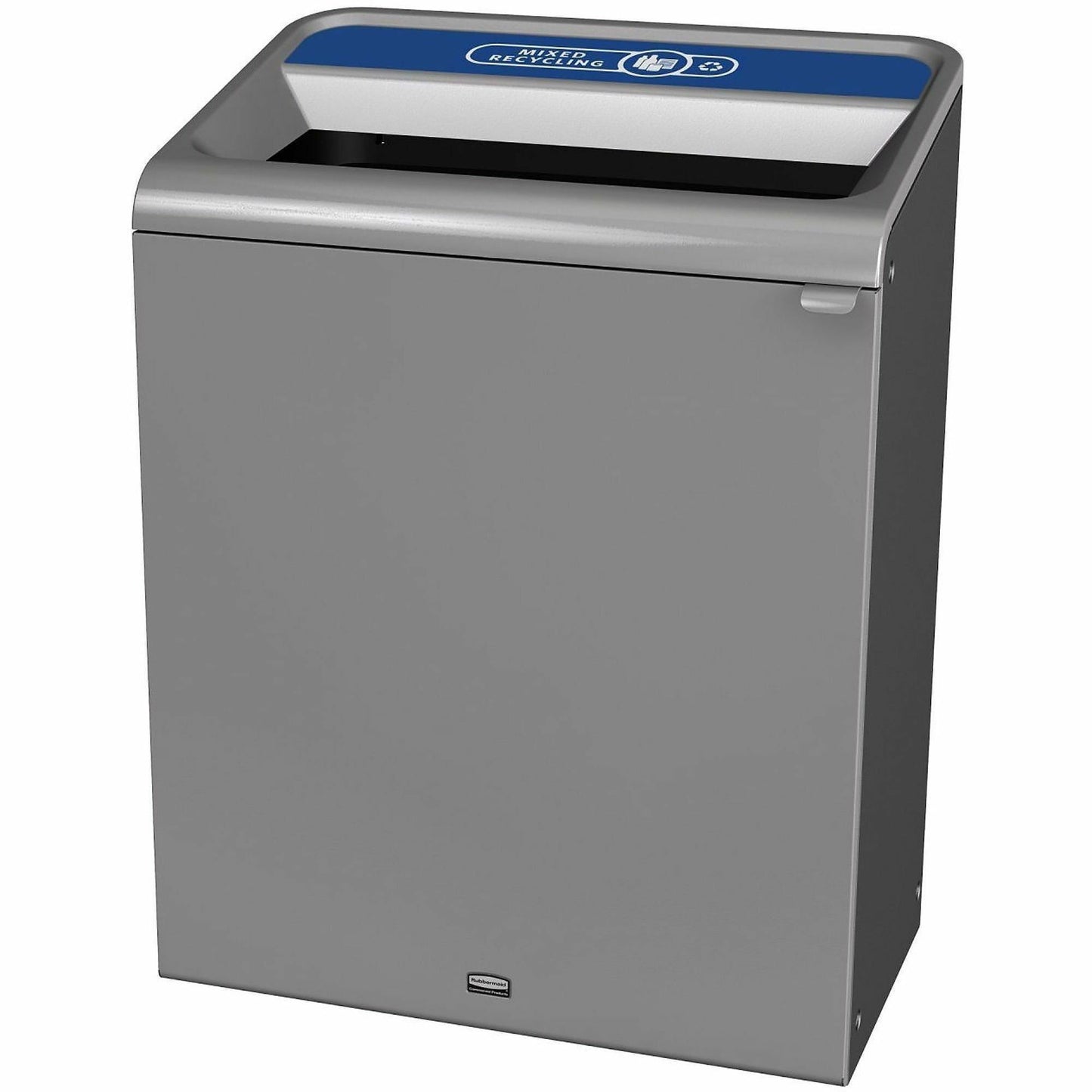Rubbermaid Commercial Configure 1 Stream Gray Container, Open Top, 45 gal Capacity (RCP1961508)