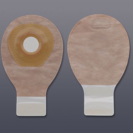 Premier™ Ostomy Pouch One-Piece System 7 Inch Length, Mini Flat 1-3/8 Inch Stoma Drainable (570055_BX)