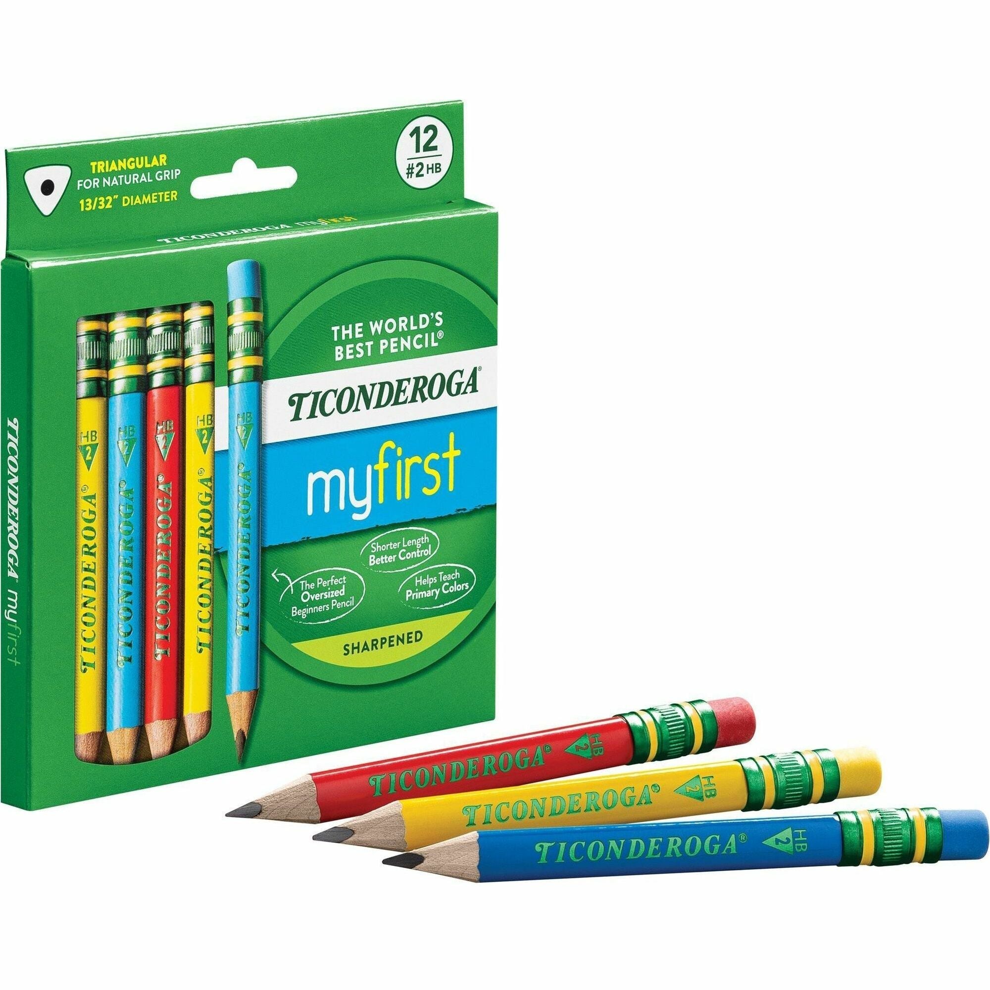 dixon-my-first-short-pencils-assorted-barrel-12-box-dixx33112_1