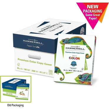 Hammermill Color Copy Paper, 100 Brightness, 99% Opacity, 11" x 17", 100 lb Basis Weight, 250/Ream, 3/Carton (HAM133202CT)