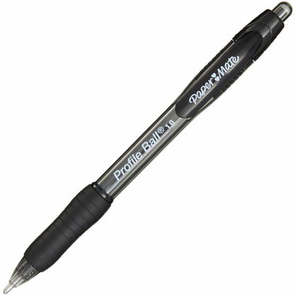 Paper Mate Profile Retractable Ballpoint Pens, Black Ink, 4/Pack (PAP2095467)
