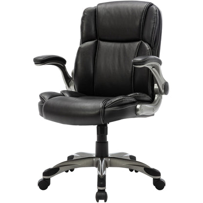 nusparc-leather-rolling-chair-mid-back-5-star-base-black-bonded-leather-armrest-nprch101labk_5