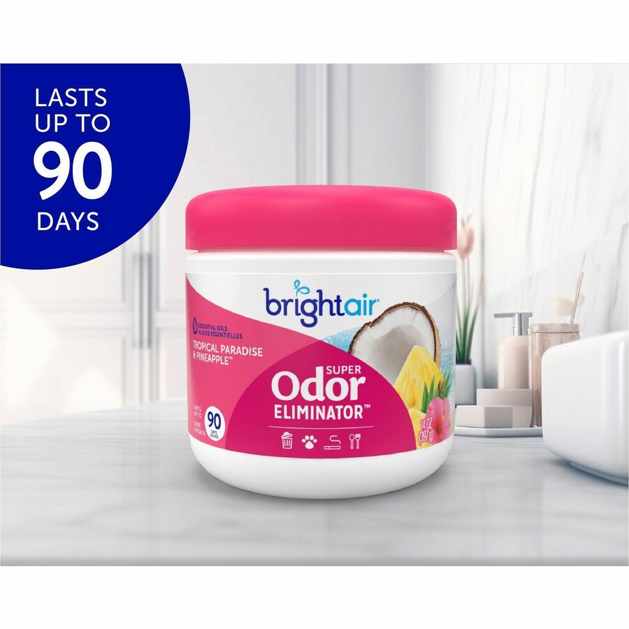 bright-air-super-odor-eliminator-air-freshener-14-fl-oz-0-4-quart-tropical-paradise-pineapple-6-carton-bri901076ct_6
