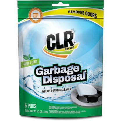 CLR Pro Garbage Disposal Cleaner, 5.3 oz, Fresh Scent, 6/Carton (JELGDC6)