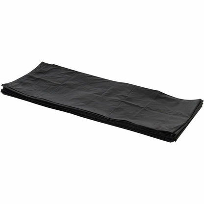 Heritage Value Line Can Liners, 60 gal Capacity, 1.20 mil Thickness, 100/Box, Black (HERX7656SKR0V)