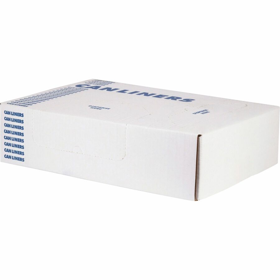 Heritage Value Line Can Liners, 60 gal Capacity, 38" x 58" x 0.59 mil Thickness, 200/Box, Natural (HERV7658VNR01)