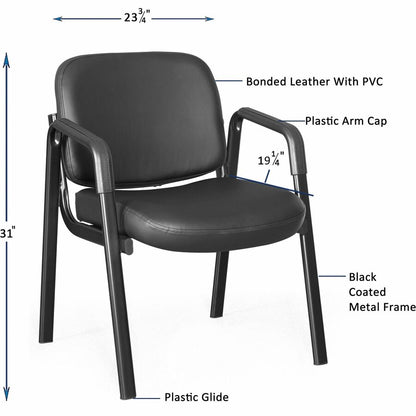 lorell-deluxe-leather-4-leg-guest-chair-w-armrest-powder-coated-metal-frame-llr84594_4