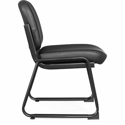 lorell-deluxe-leather-guest-chair-powder-coated-metal-frame-sled-base-black-llr84597_9