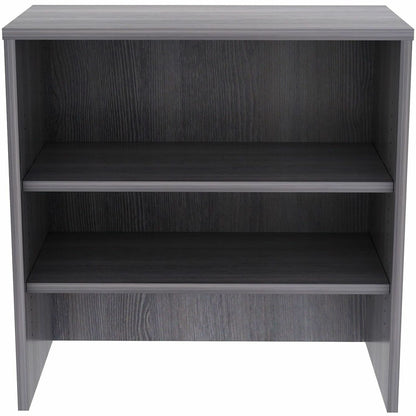 lorell-essentials-2-shelf-stack-on-bookcase-36-x-15-x-36-2-shelves-material-laminate-metal-finish-weathered-charcoal-llr69628_4