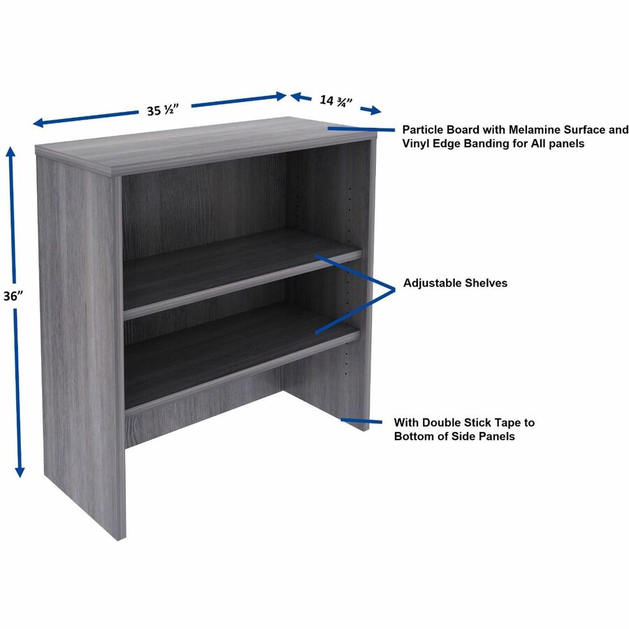 lorell-essentials-2-shelf-stack-on-bookcase-36-x-15-x-36-2-shelves-material-laminate-metal-finish-weathered-charcoal-llr69628_5