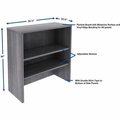 lorell-essentials-2-shelf-stack-on-bookcase-36-x-15-x-36-2-shelves-material-laminate-metal-finish-weathered-charcoal-llr69628_5